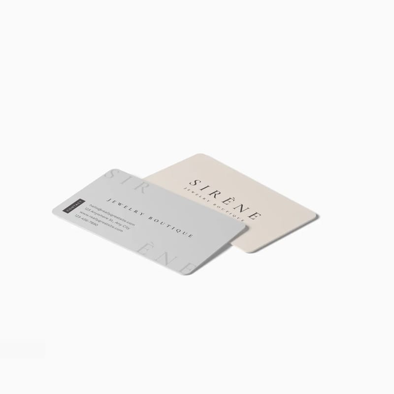 Photo Realistic Business Card Mockup