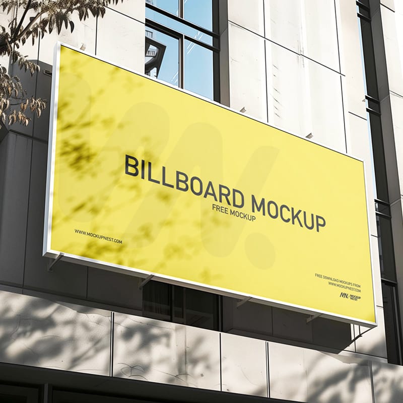 Professional Billboard Mockup Template PSD