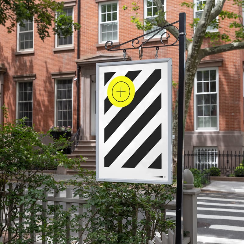 Real Estate Sign Mockup PSD