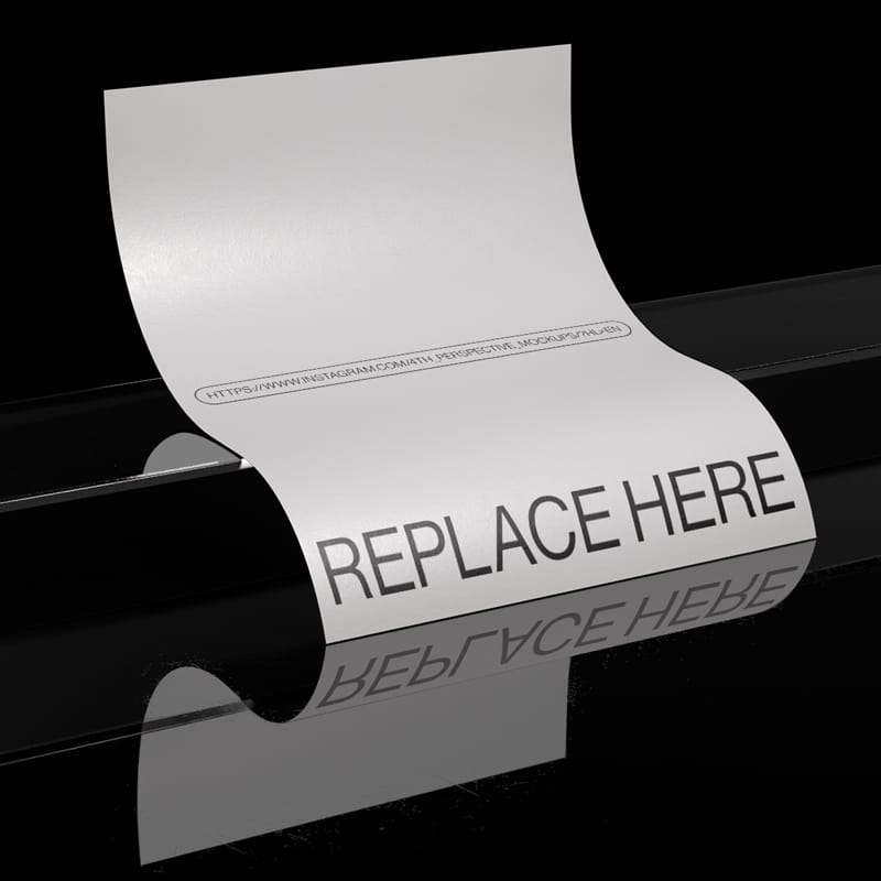 Reflective Stationary Mockup Set PSD