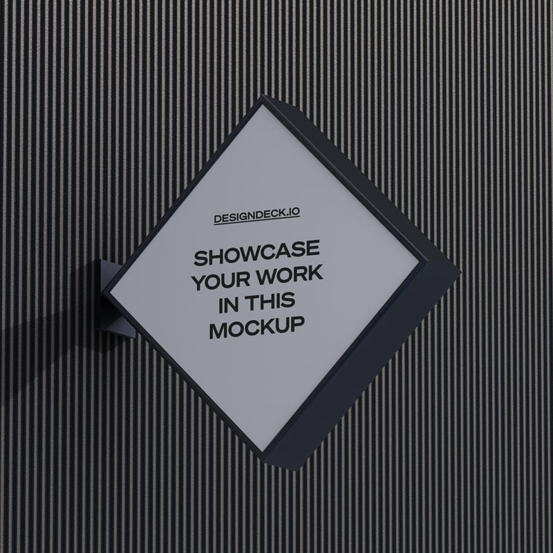 Wall Signs Mockup
