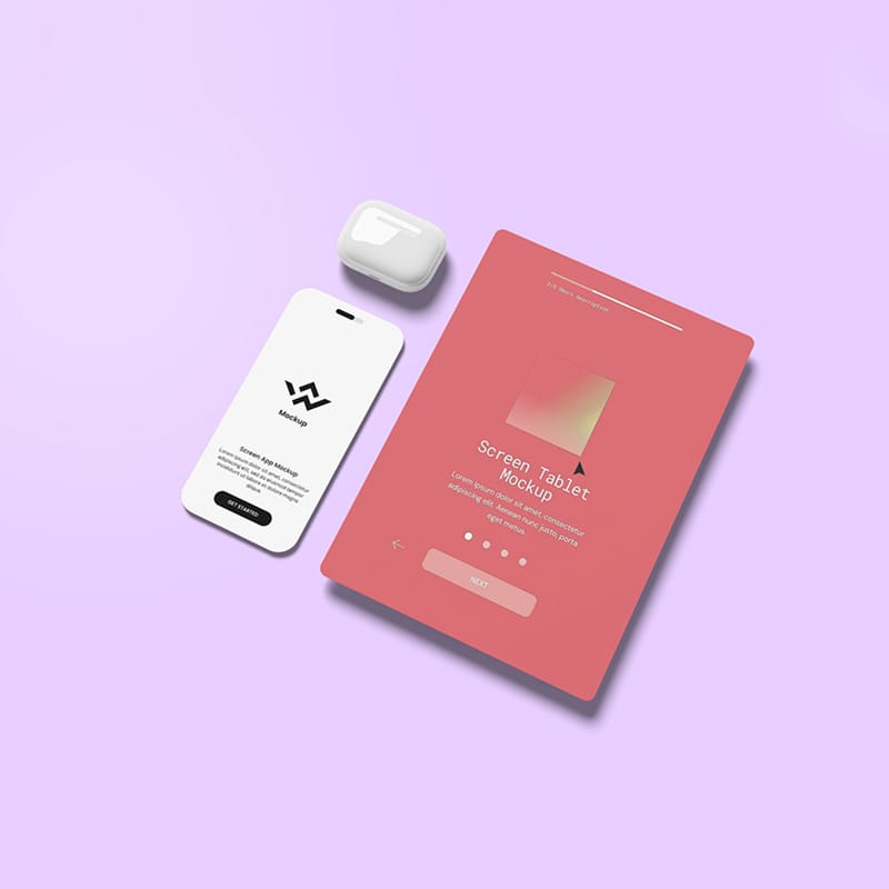 Devices Screen Mockup PSD