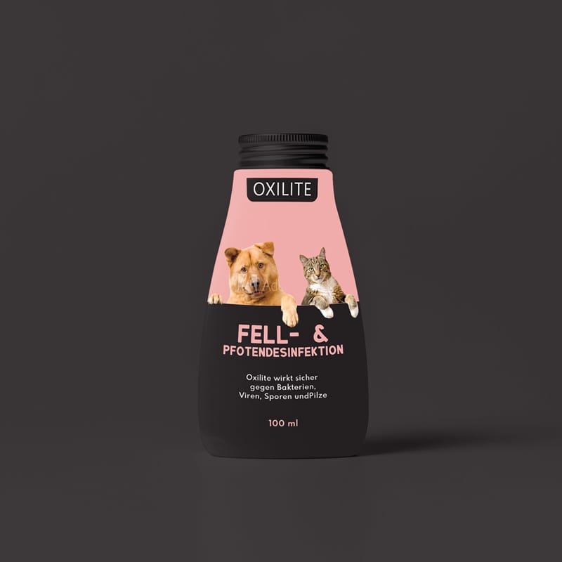 Dog Pills Bottle Mockup PSD