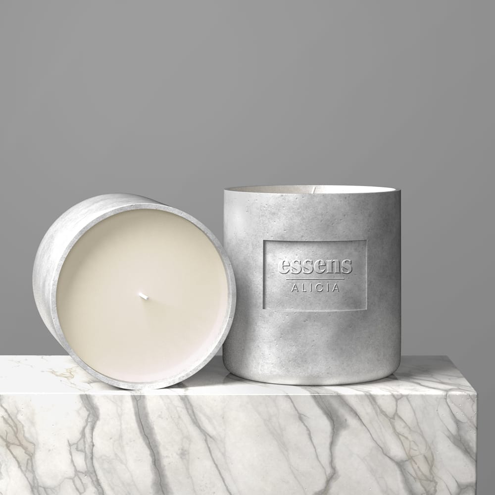 Free Candle Mockup PSD