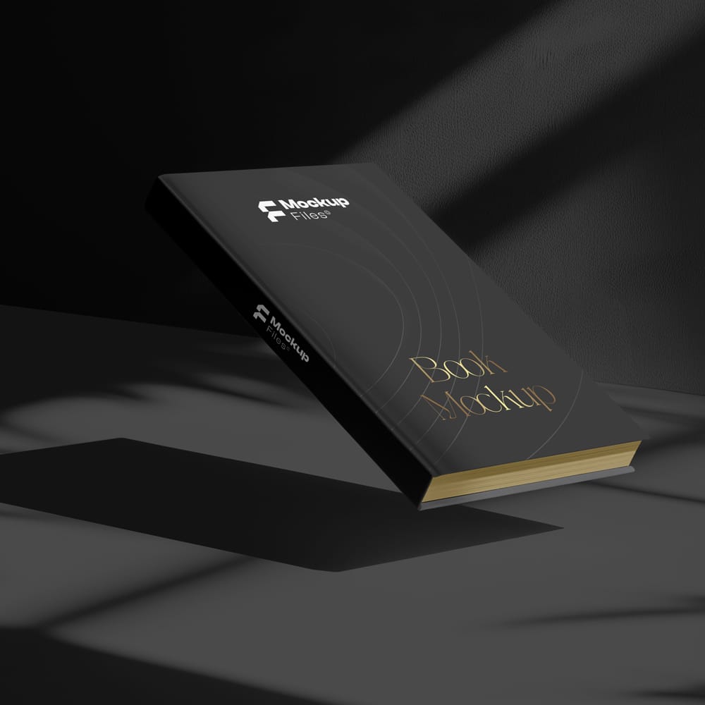 Free High-Quality Book Cover Mockup PSD