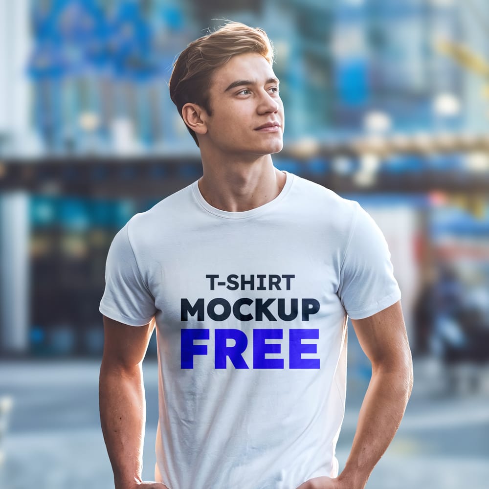 Free High-Quality T Shirt Mockup PSD