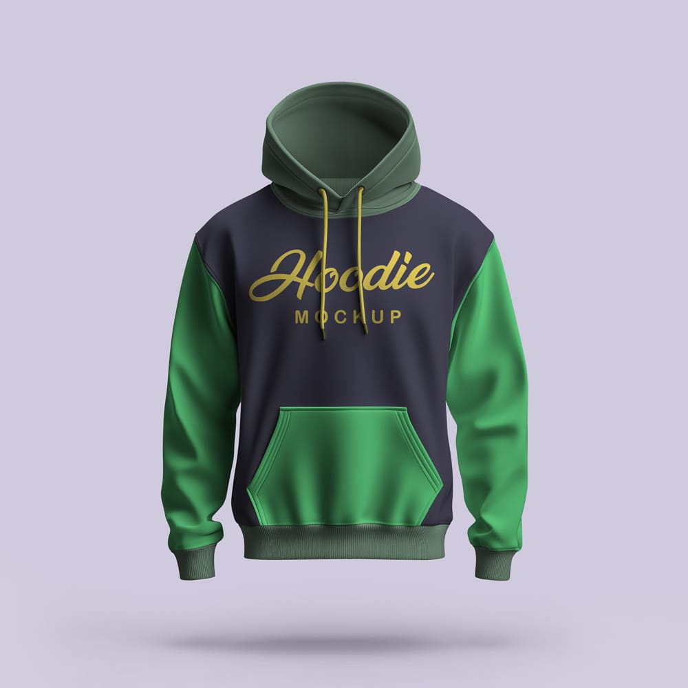 Free Premium Quality Hoodie Mockup PSD