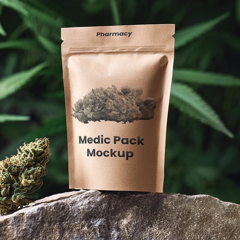 Medic Pack Mockup PSD