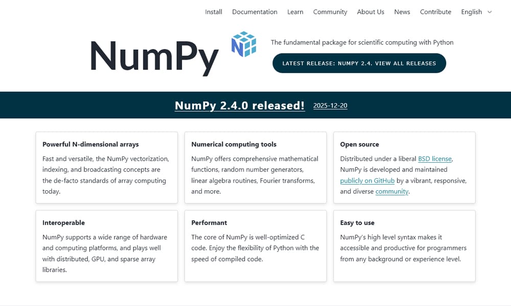 NumPy