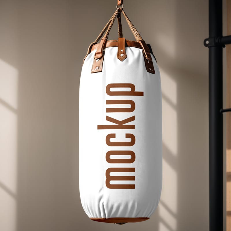 Punching Bag Mockup Template PSD