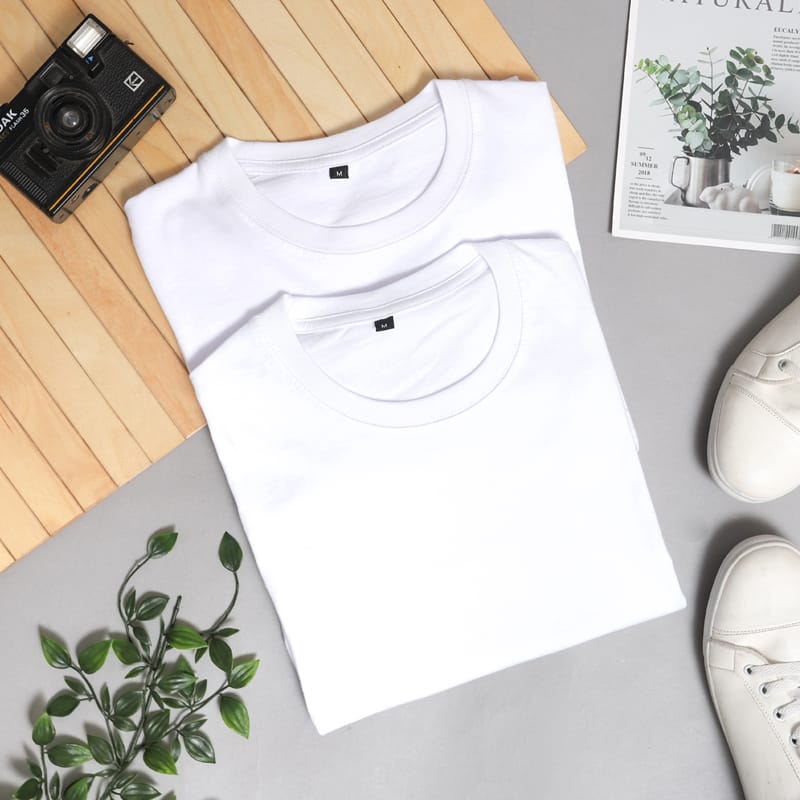 Realistic Folded T-shirt Mockup PSD