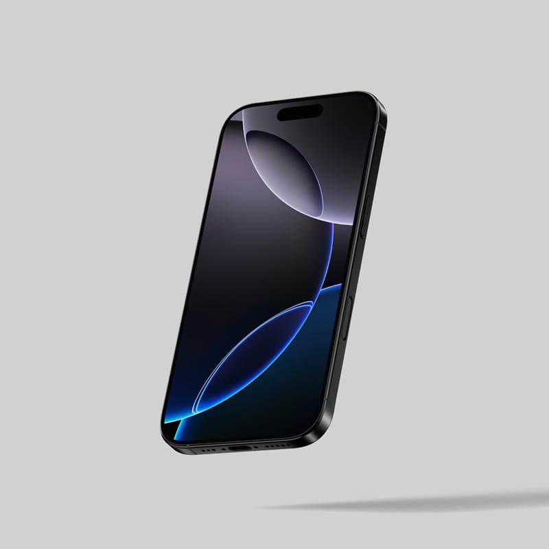 iPhone 16 Pro Mockup V1 Front View PSD