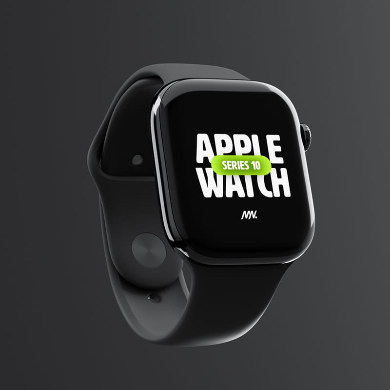 Apple Watch Series 10 Mockup PSD