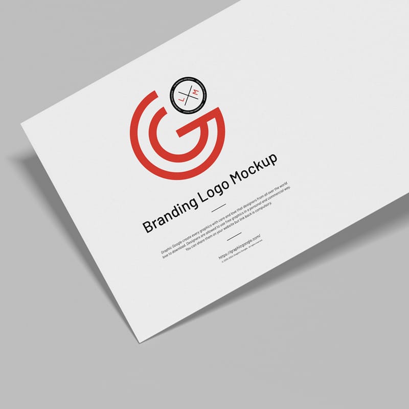 Branding Logo Mockup Template PSD