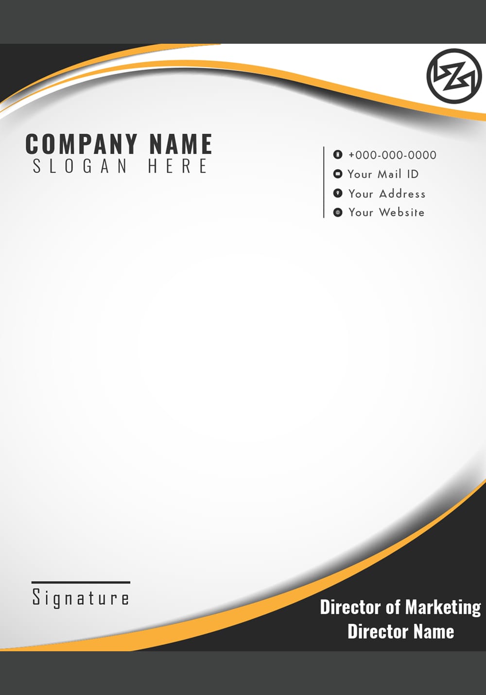 Building Construction Letterhead Template