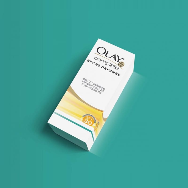 Cosmetic Tube Box Mockup PSD