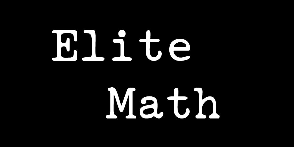 Elite Math Font