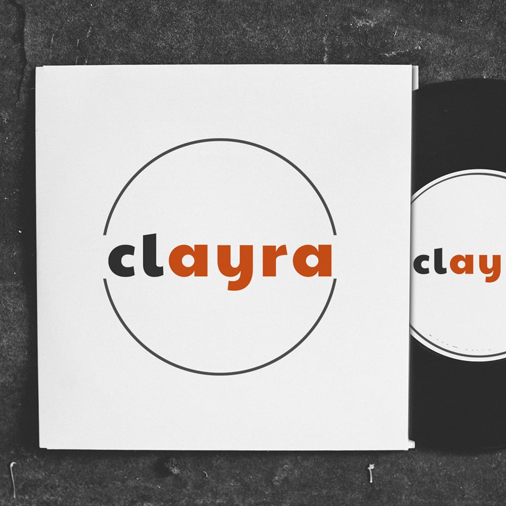 Free CD Cover Logo Mockup PSD