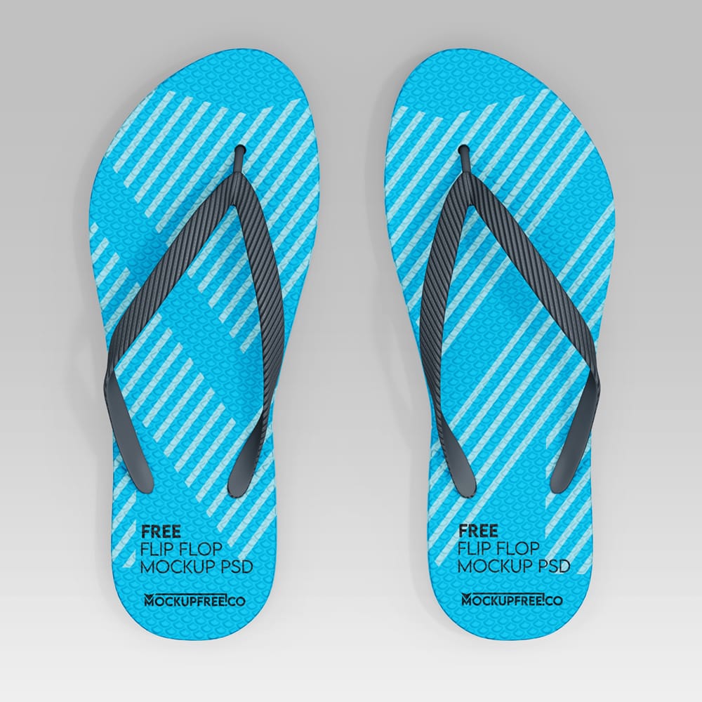 Free Flip Flop Mockup PSD