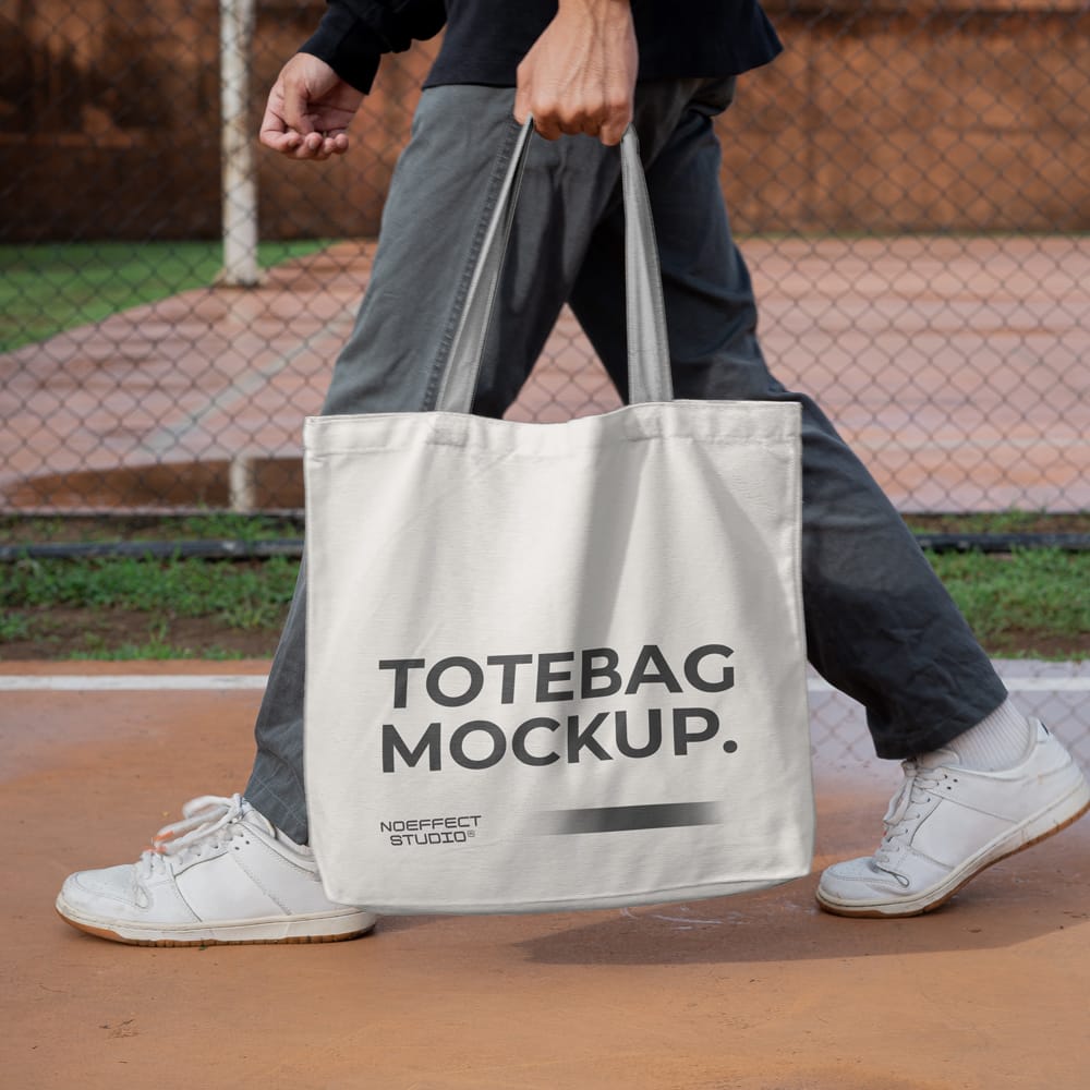 Free Tote Bag Mockup Set PSD