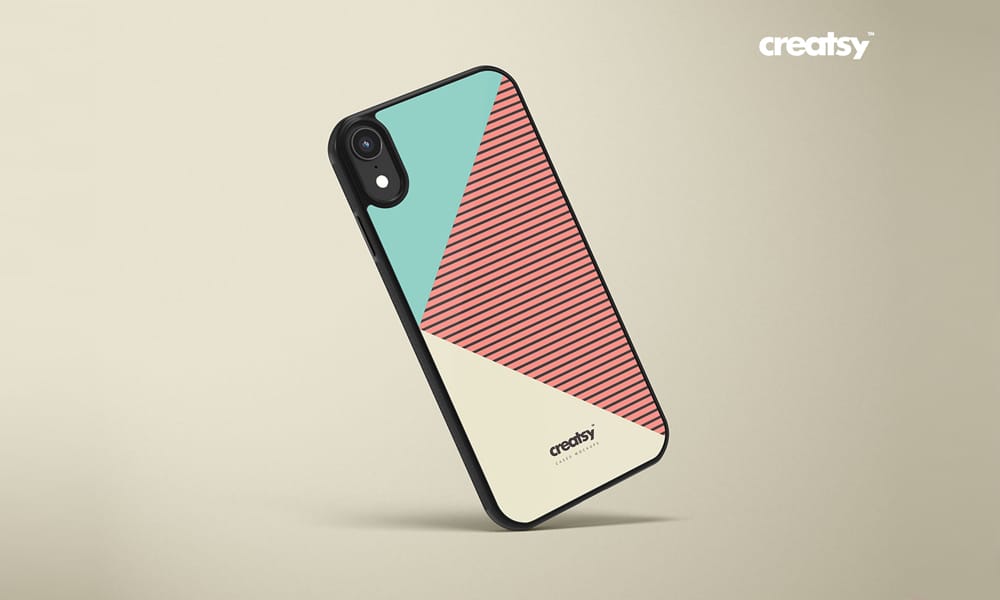 Free iPhone XR Case Mockups PSD