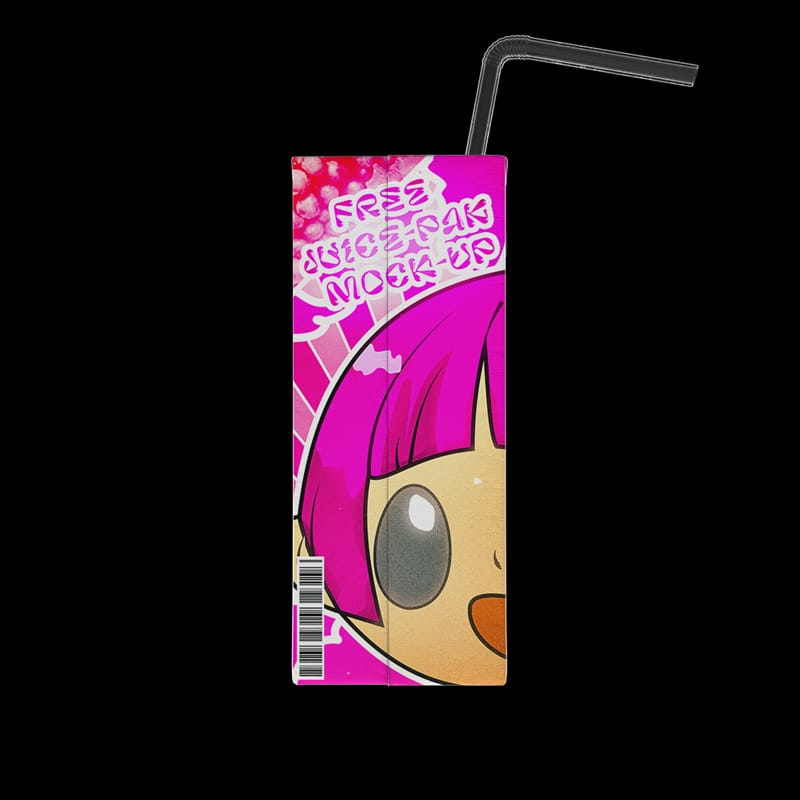 Juice Pack Mockup PSD