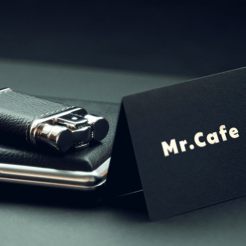 Lighter Branding Logo Mockup PSD