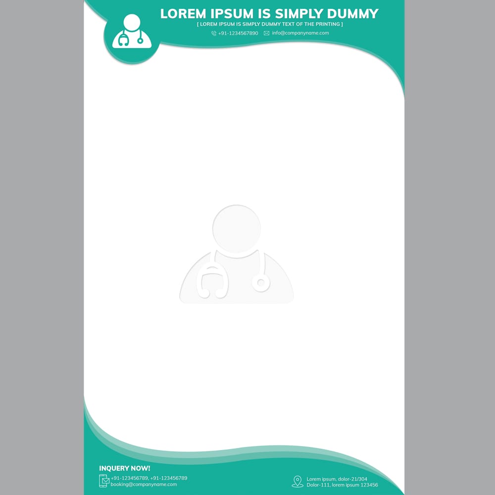 Medical Professionals Letterhead Template 