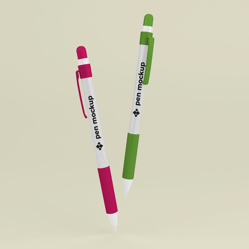 Pen Mockup Template PSD
