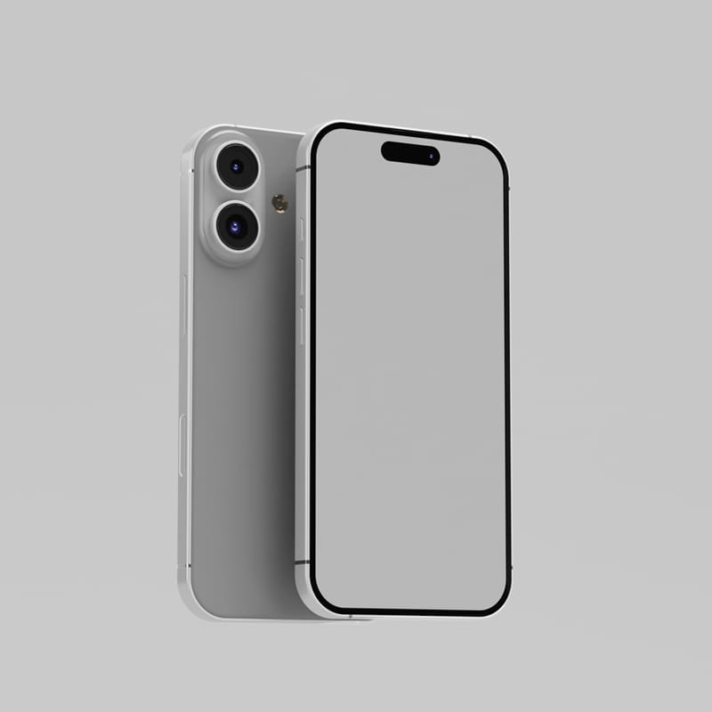 Free Photorealistic IPhone 16 Mockup Template PSD