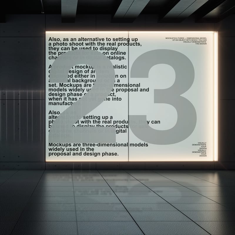 Pulse Urban Mockup PSD