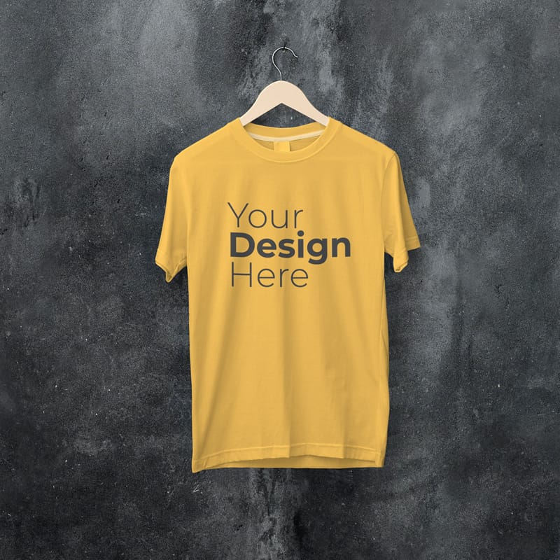 Realistic Tshirt Mockup PSD