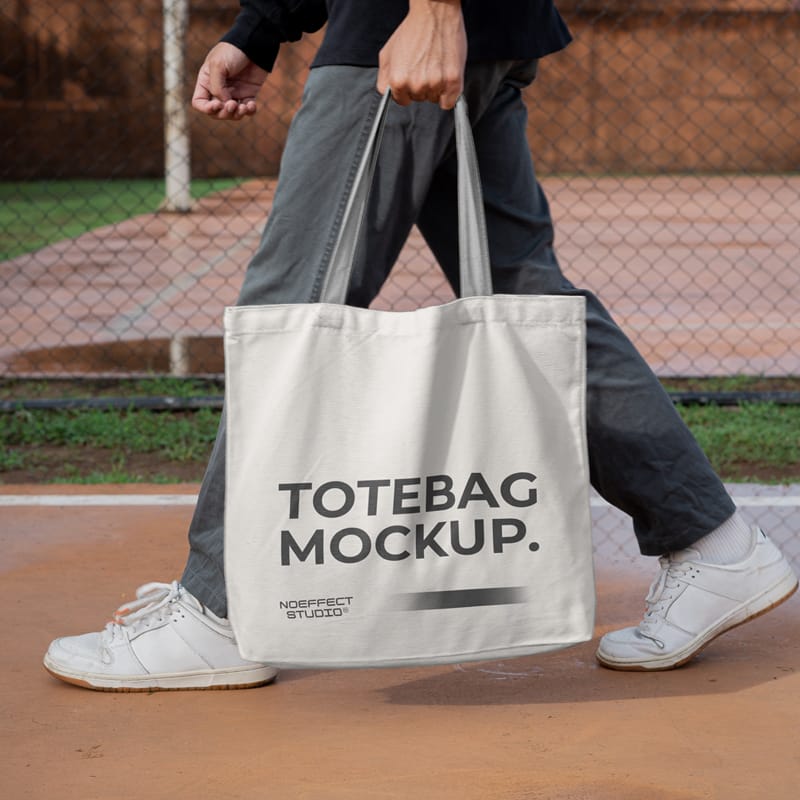 Tote Bag Mockup Set PSD