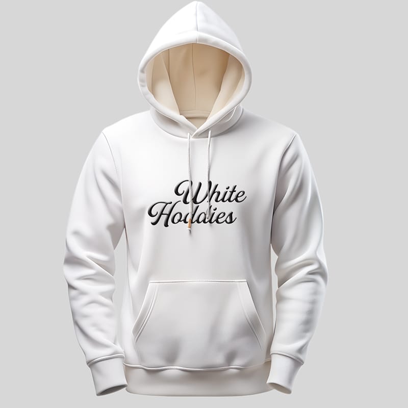 White Hoodie Mockup PSD