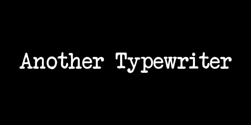 Another Typewriter
