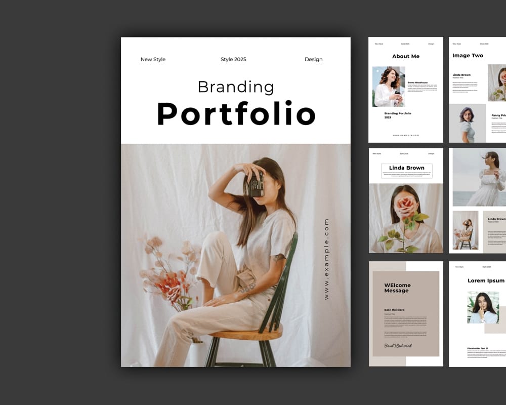 Branding Portfolio InDesign Brochure Template