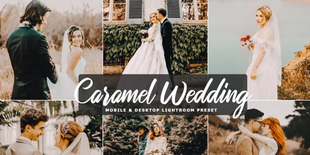 Caramel Wedding Theme Lightroom Preset