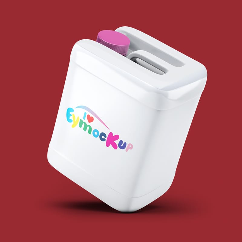 Chemical Store Can Mockup PSD