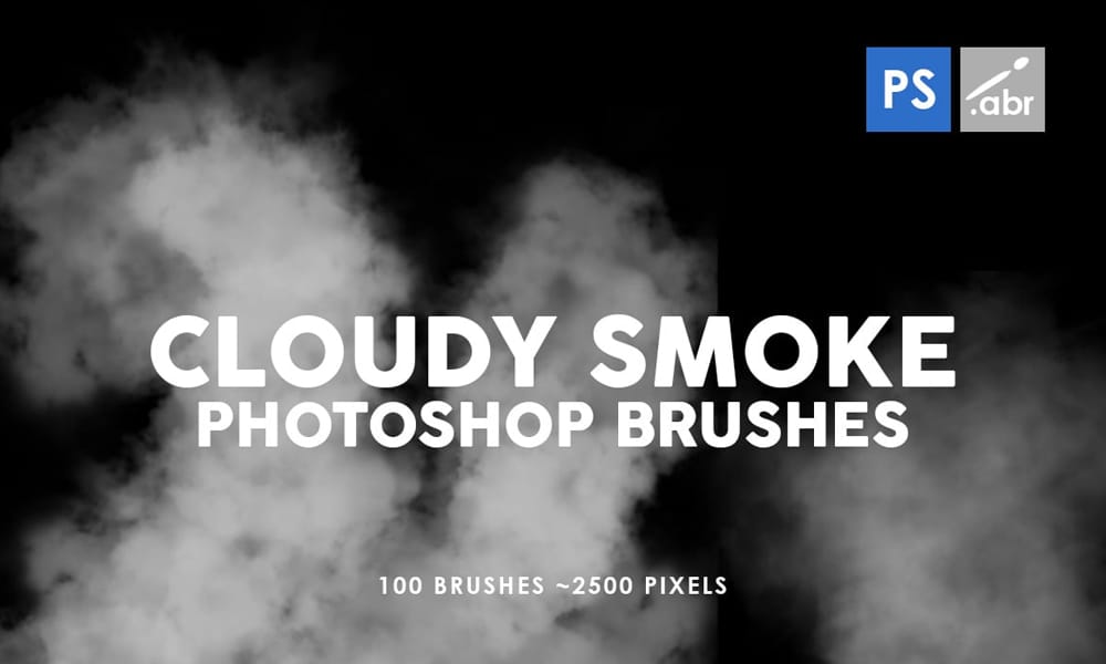 Cloudy Smoke Photoshop Stamp Brushes