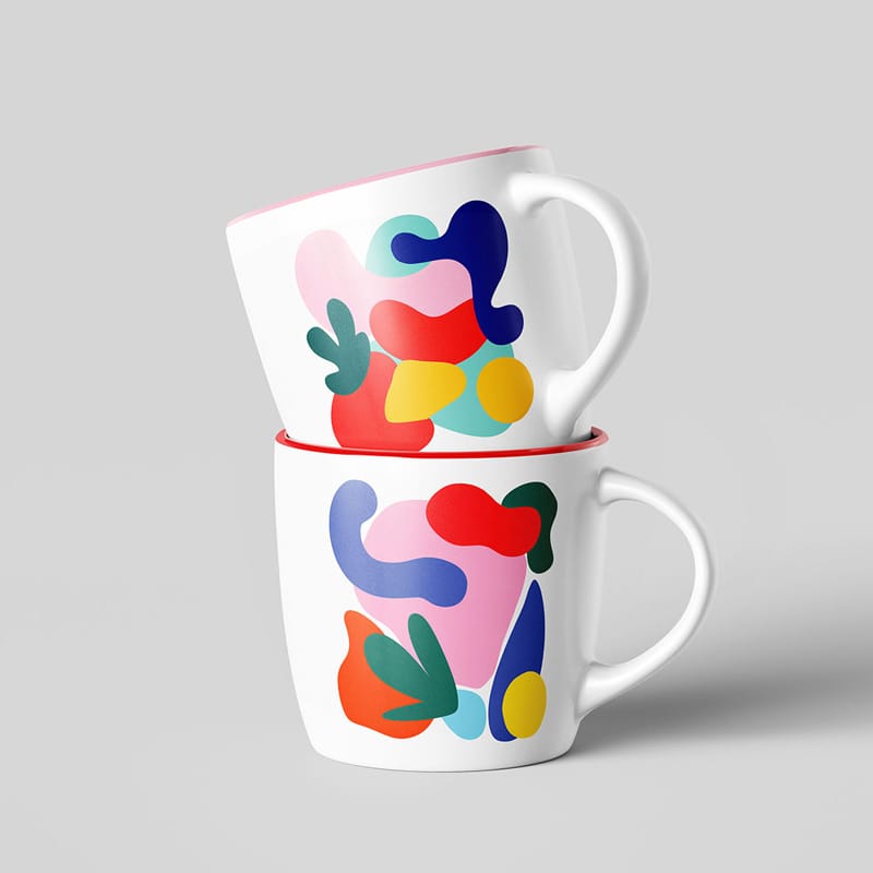 Espresso Mug Mockup PSD