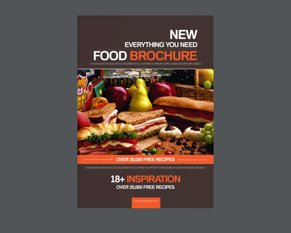 Food Services Brochure and Menu