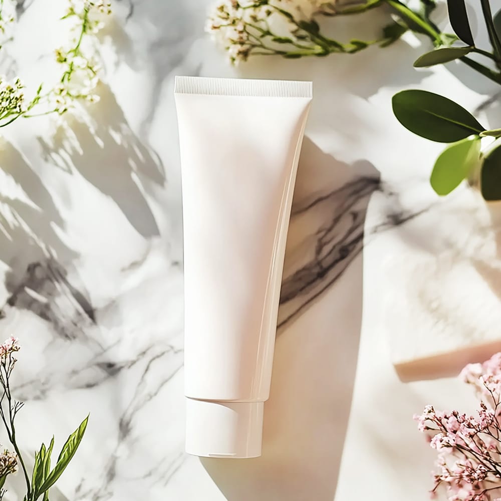 Free Cosmetic Tube Packaging Mockup PSD