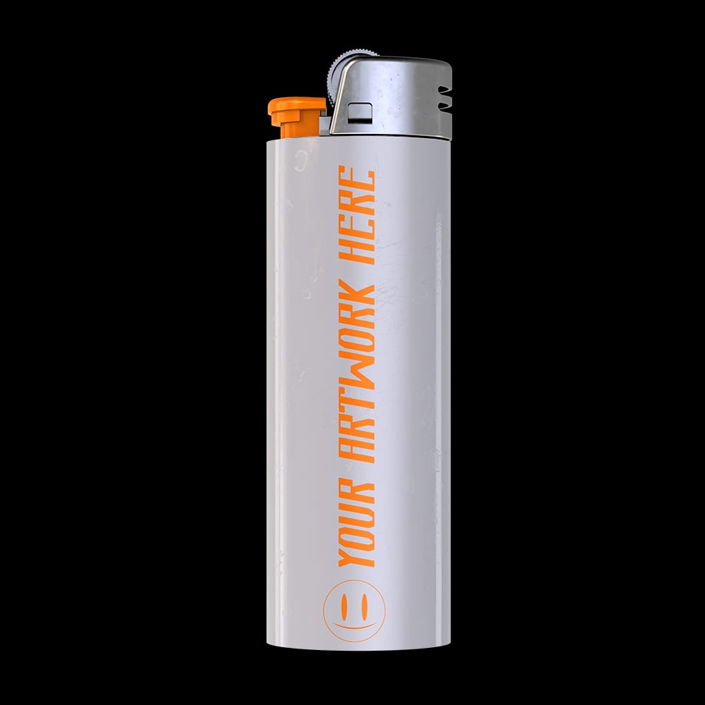 Free Lighter Mockup PSD