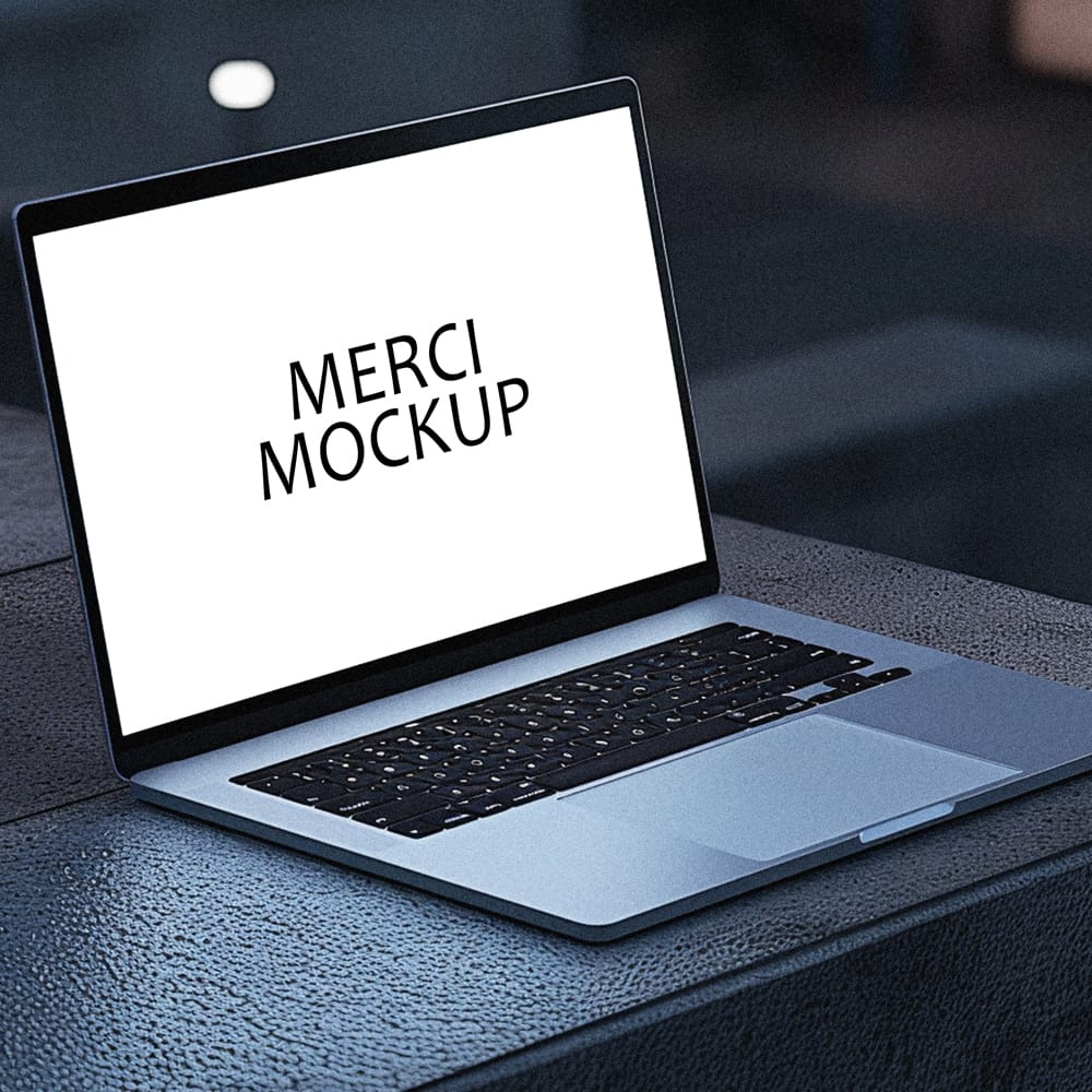 Free Mackbook M4 Mockup PSD