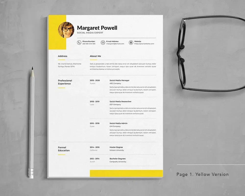 Free Resume Template