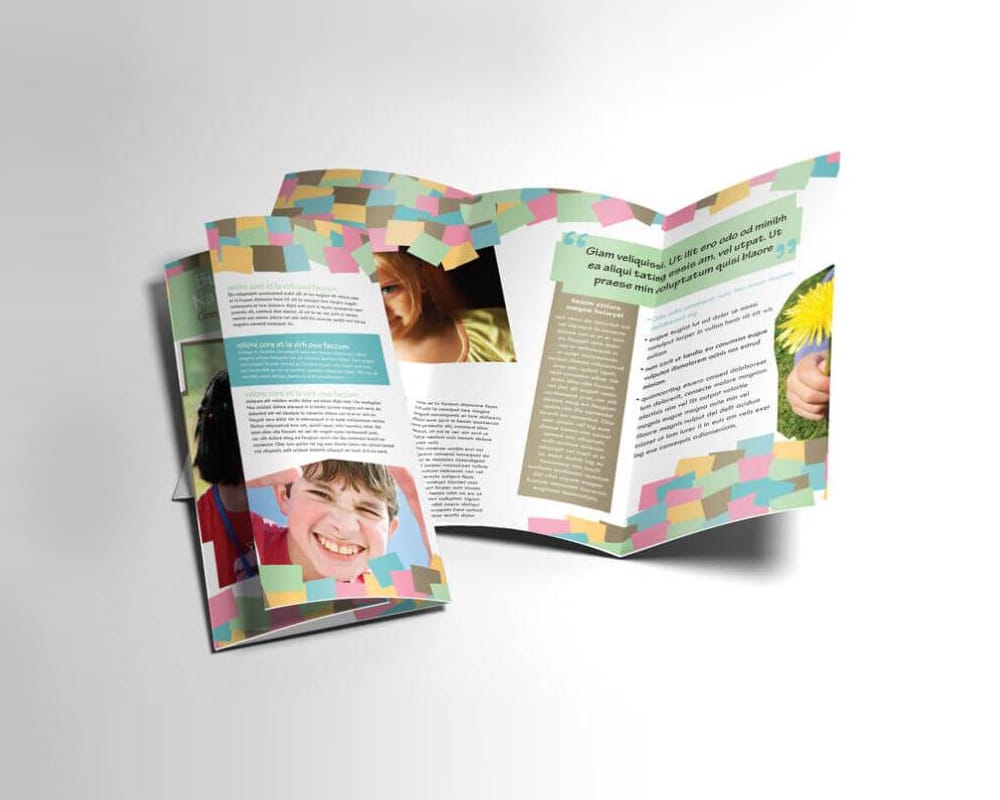 Fun Play School Tri-fold Brochure Template