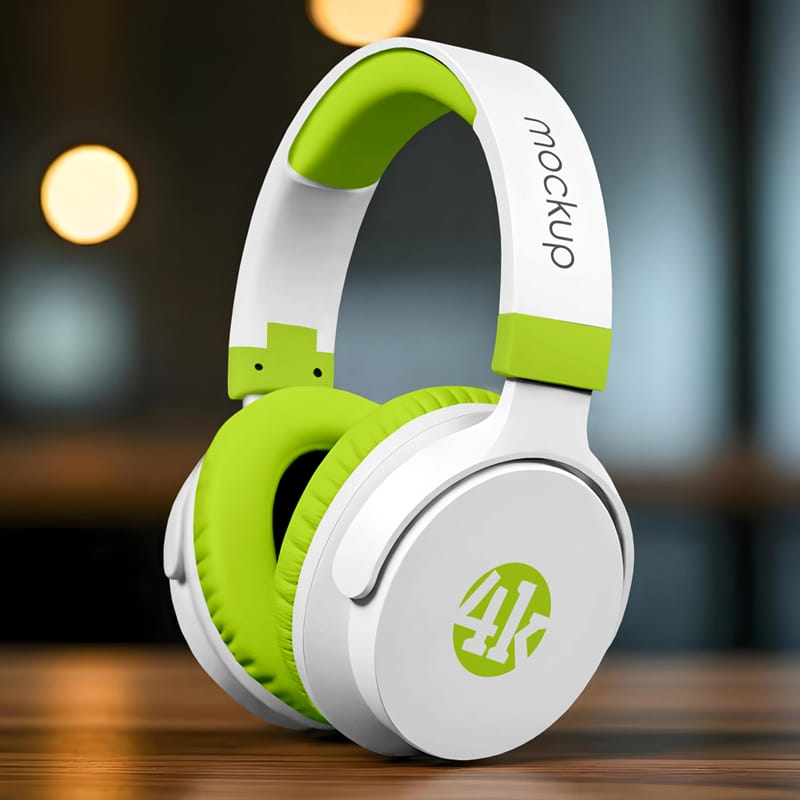 Headphones Mockup PSD