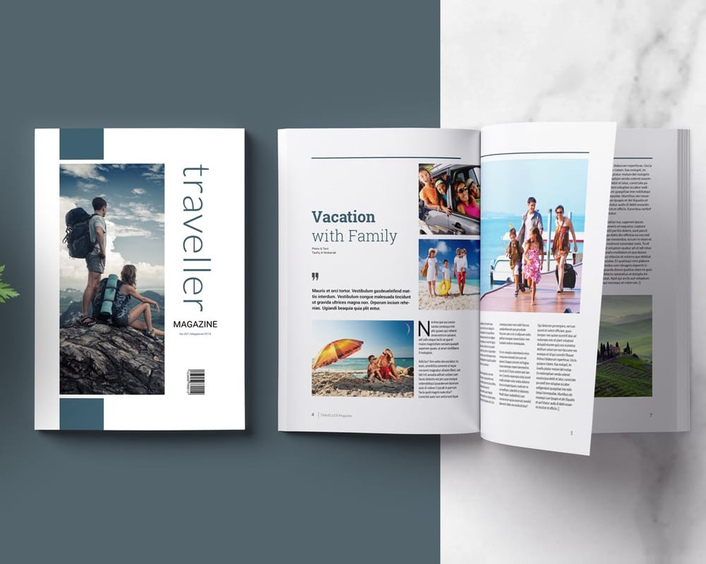 Indesign Magazine Template