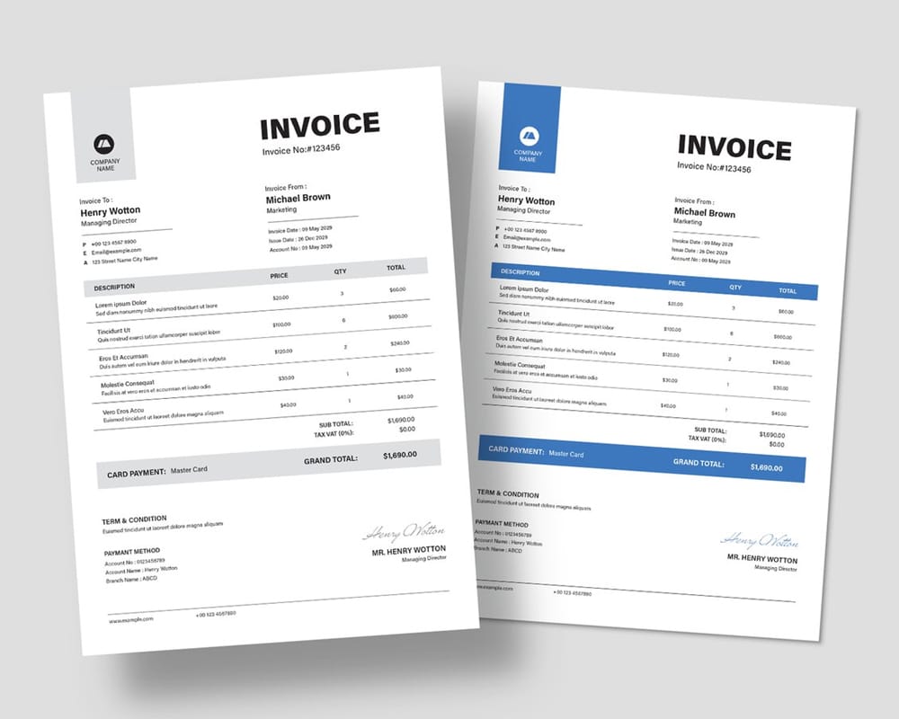 Invoice Template