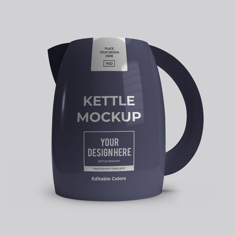 Kettle Mockup PSD